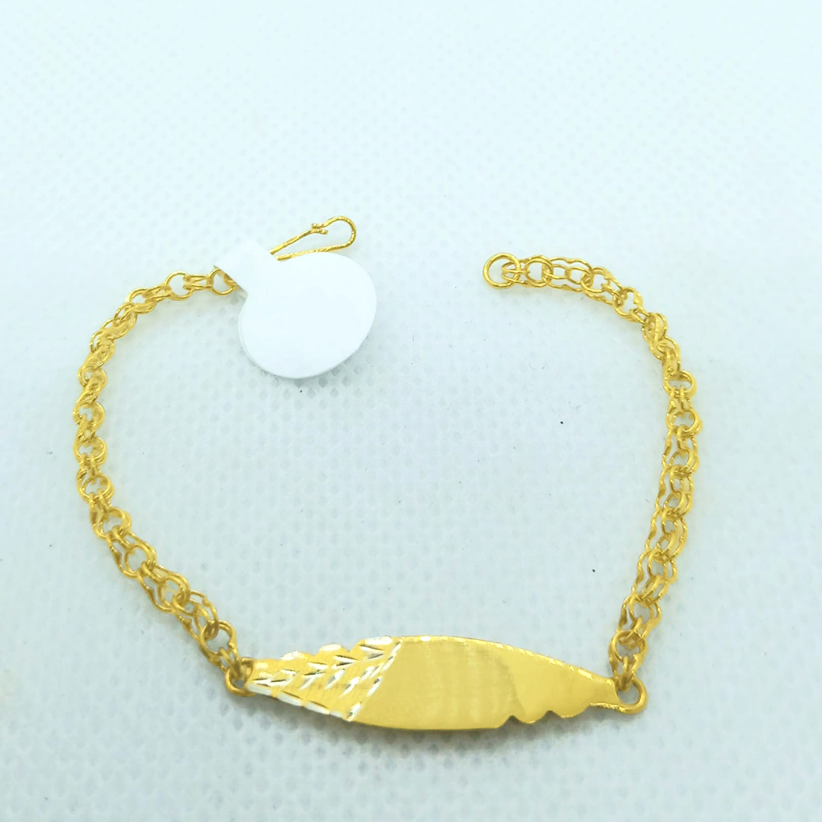 Gold Baby ID Band